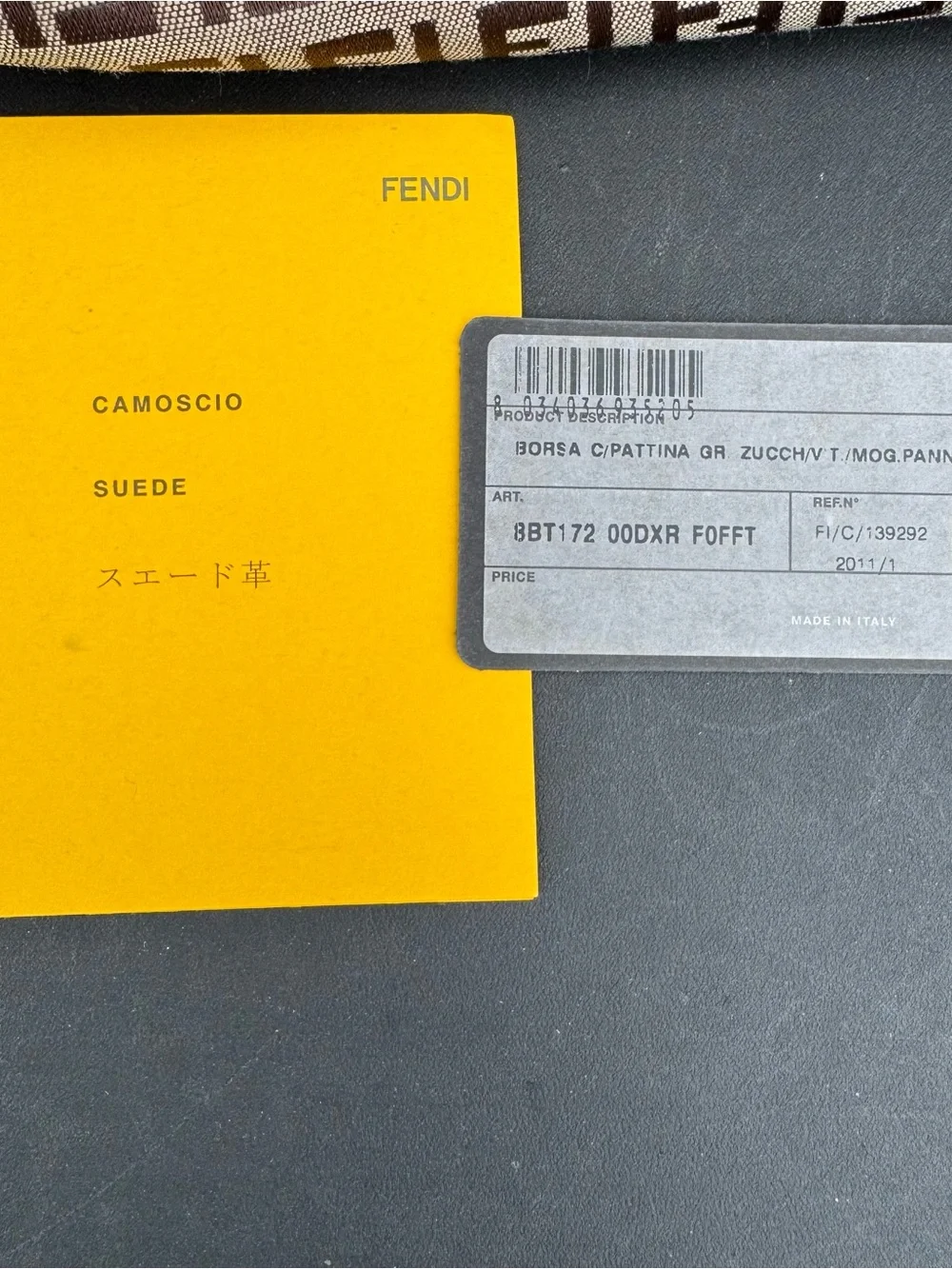 Fendi messenger bag